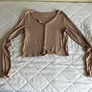 Womens American Eagle Crop Top